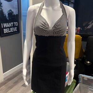 Y2K guess halter dress